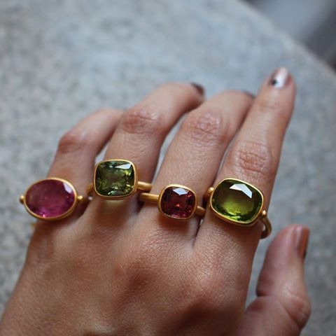 Summer jewellery trends - cocktail rings Summer jewellery trends - cocktail rings